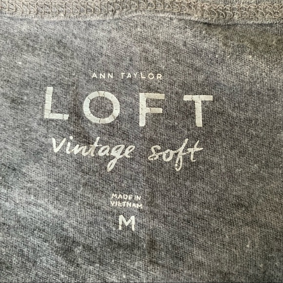 LOFT vintage soft graphic tee, size medium - Picture 3 of 4